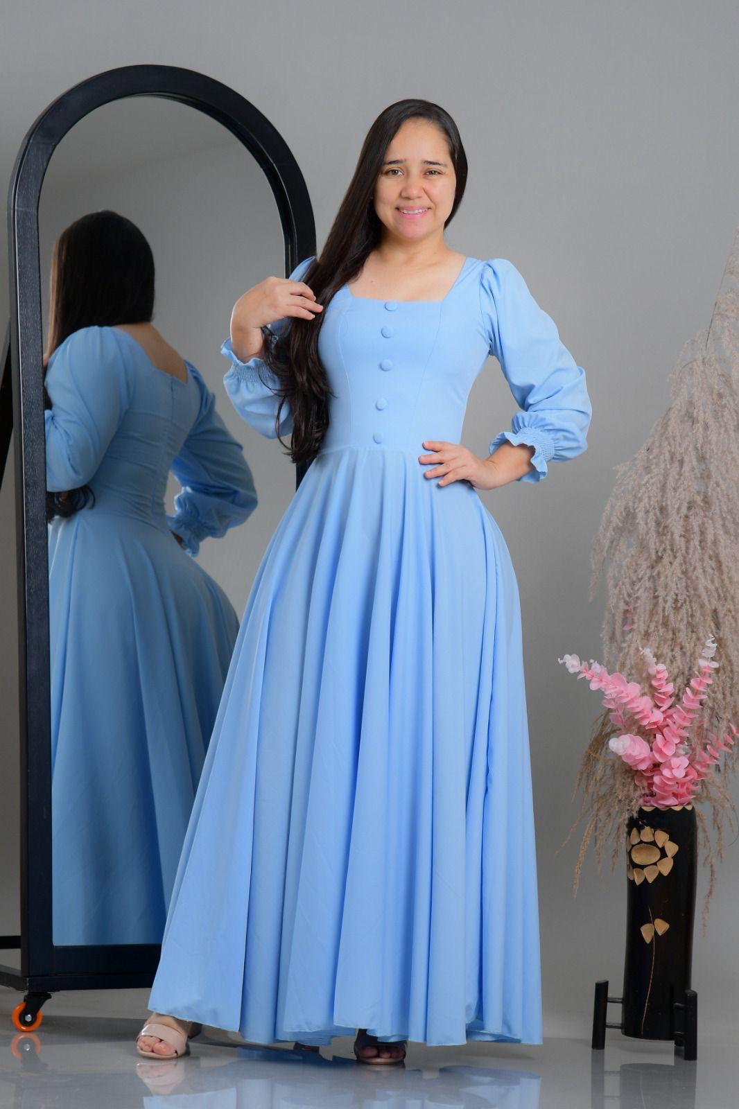 Vestido Manga larga